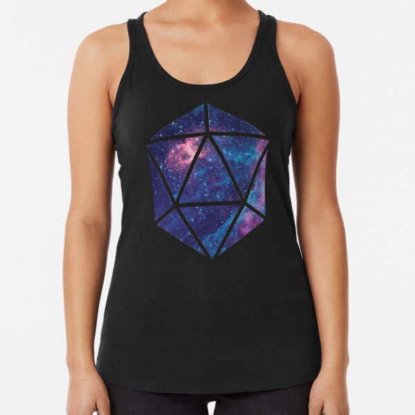 D20 Falling Star Portal Racerback Tank Top