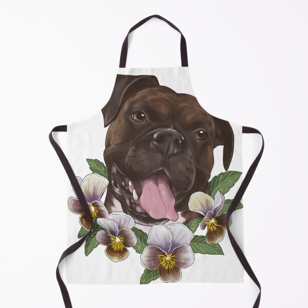 Item preview, Duke with Frosted Chocolate Pansies designed and sold by Paige Penrose.
