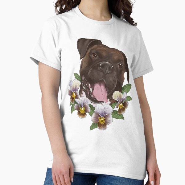 Item preview, Duke with Frosted Chocolate Pansies designed and sold by Paige Penrose.