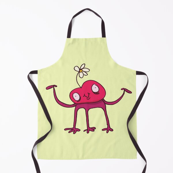 Item preview, Flower Head Funny Hand Drawn Monster Doodle designed and sold by PastelPickles.