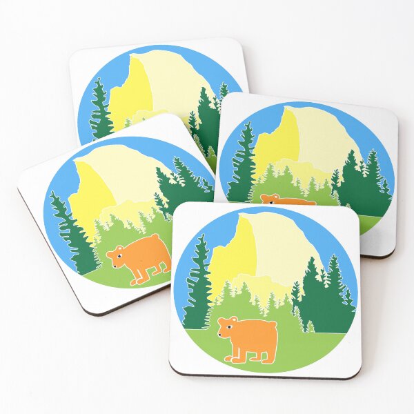 Item preview, Half dome and a bear designed and sold by amberwjohnson.