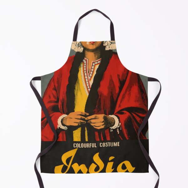 Item preview, India vintage travel poster designed and sold by stickart-marek.