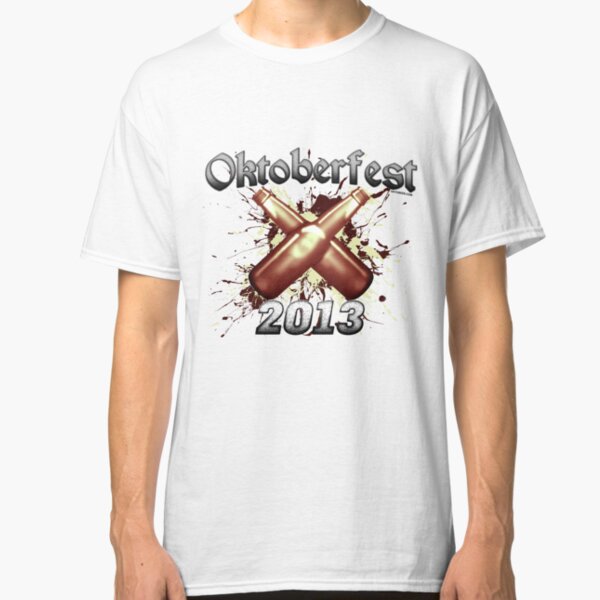 Oktoberfest Beer Bottles 2013 Classic T-Shirt