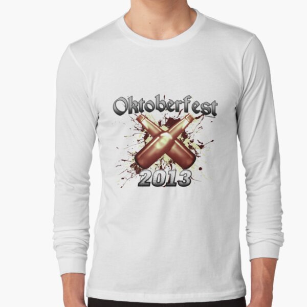 Oktoberfest Beer Bottles 2013 Long Sleeve T-Shirt
