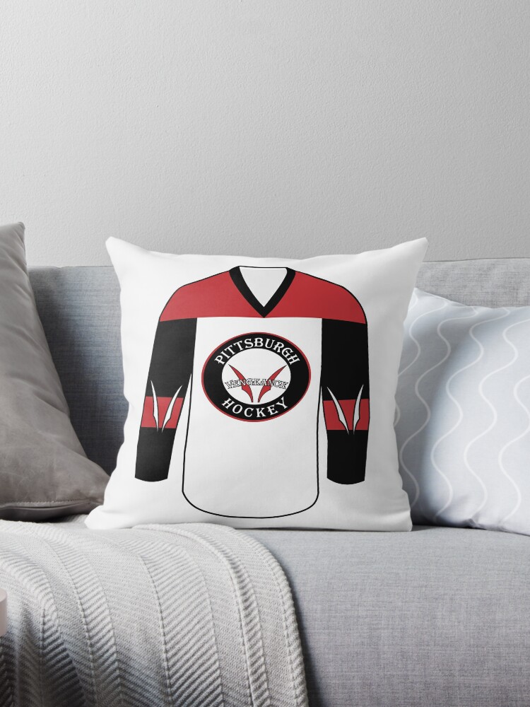 Hockey Jersey Throw Pillow