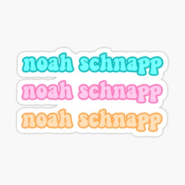 Pastels Noah Schnapp Sticker