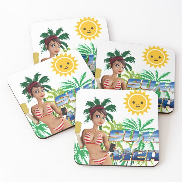 Item preview, summer palm tree and sun designed and sold by JAHV GFX.