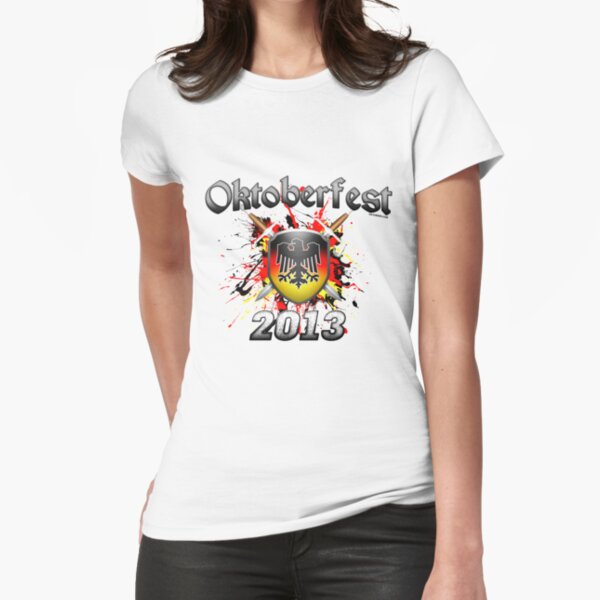 Oktoberfest Coat Of Arms 2013 Fitted T-Shirt
