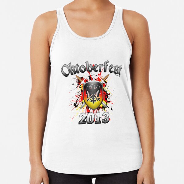 Oktoberfest Coat Of Arms 2013 Racerback Tank Top