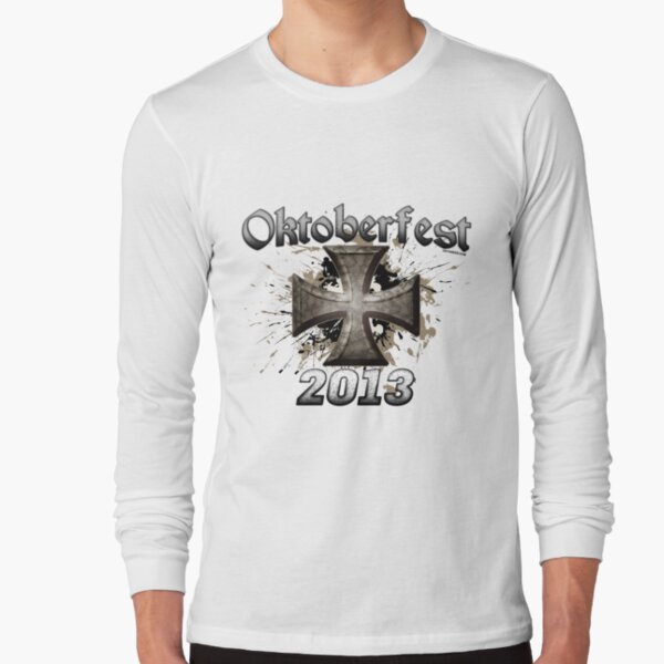 Oktoberfest Iron Cross 2013 Long Sleeve T-Shirt