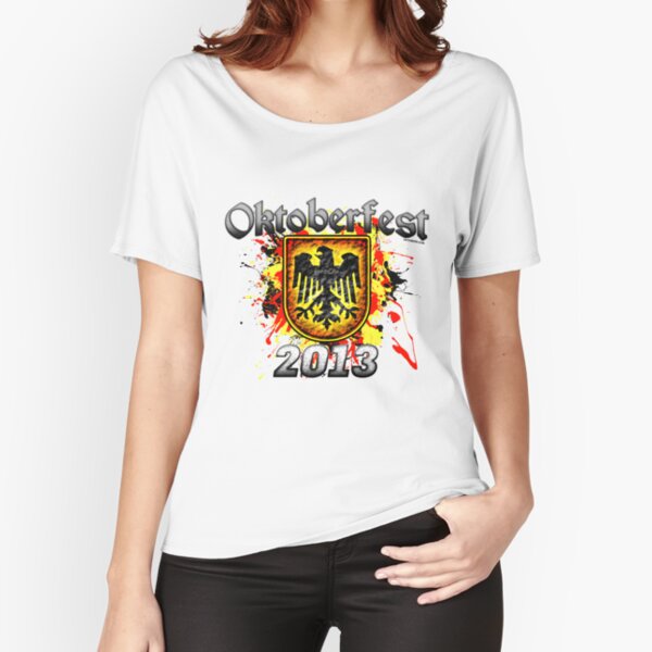 Oktoberfest Eagle Shield 2013 Relaxed Fit T-Shirt