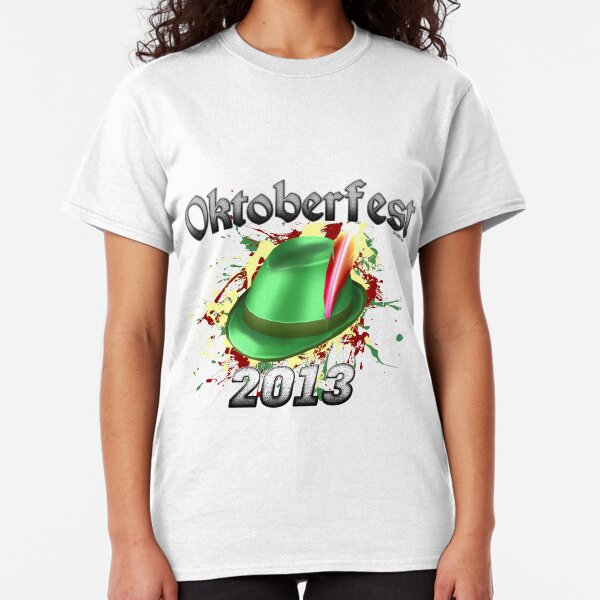 Oktoberfest German Hat 2013 Classic T-Shirt
