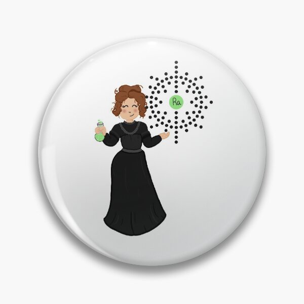 Item preview, Marie Curie designed and sold by Elizabeth Rayes.