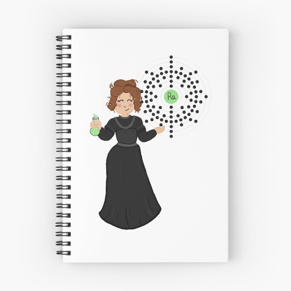 Item preview, Marie Curie designed and sold by Elizabeth Rayes.