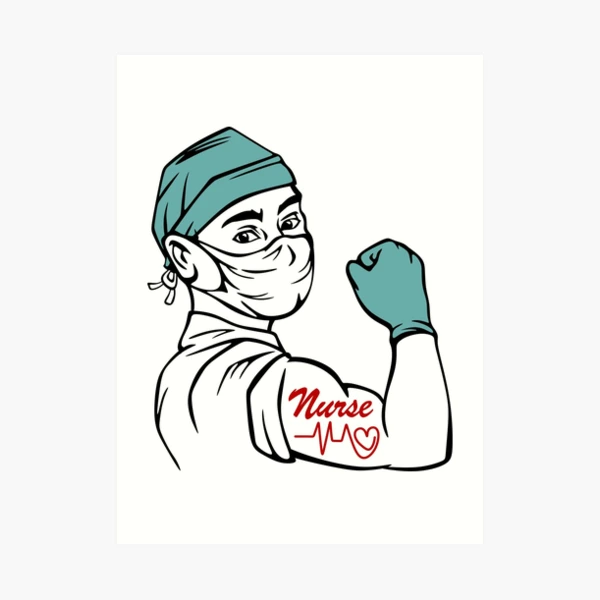 Male Nurse Art Print