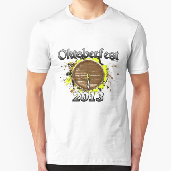 Oktoberfest Keg 2013 Slim Fit T-Shirt
