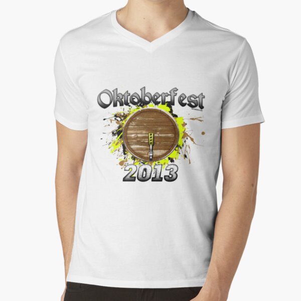 Oktoberfest Keg 2013 V-Neck T-Shirt