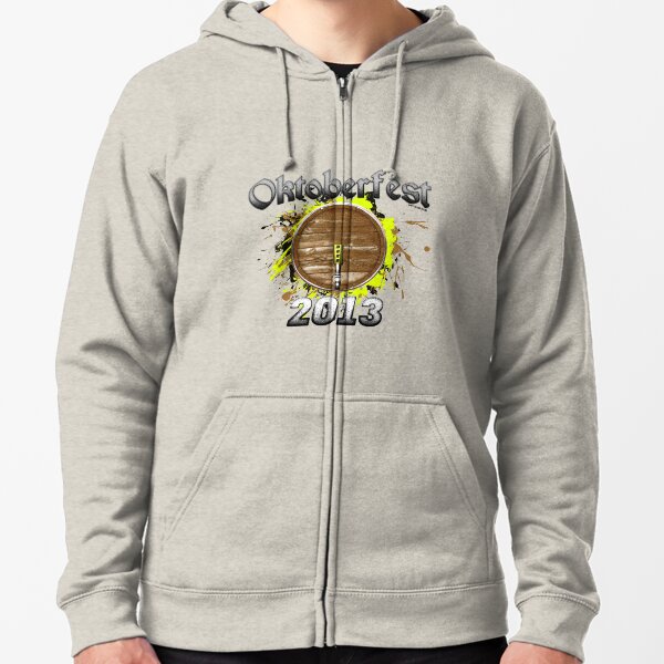 Oktoberfest Keg 2013 Zipped Hoodie