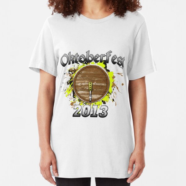 Oktoberfest Keg 2013 Slim Fit T-Shirt