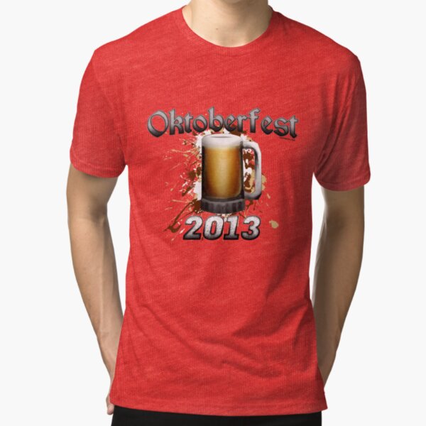Oktoberfest Beer Mug 2013 Tri-blend T-Shirt
