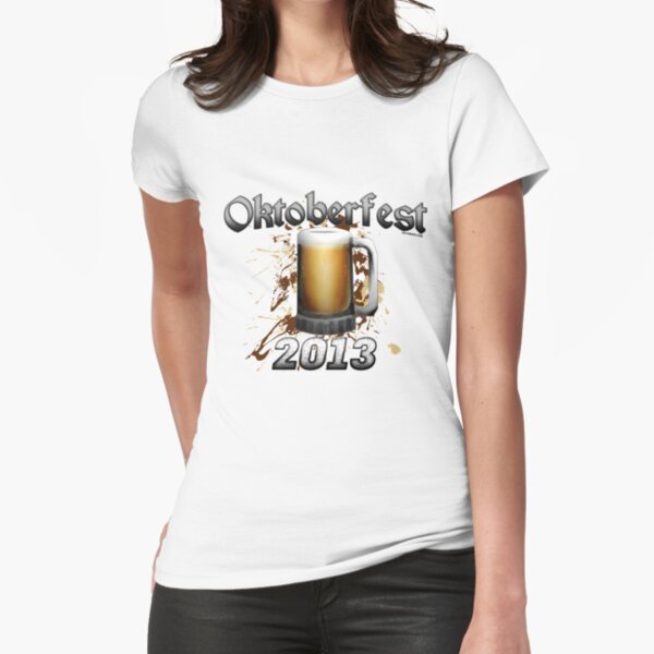 Oktoberfest Beer Mug 2013 Fitted T-Shirt
