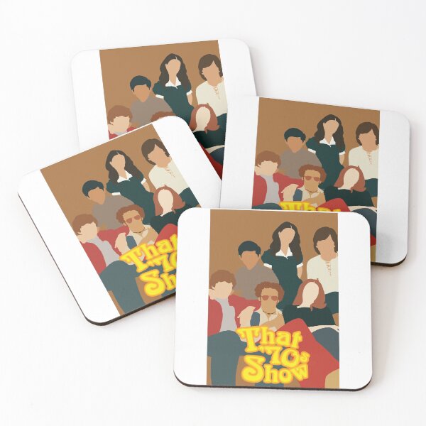 Item preview, That 70s Show Block Art designed and sold by Mackenzie Todd.