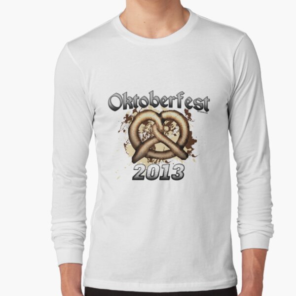 Oktoberfest Pretzel 2013 Long Sleeve T-Shirt