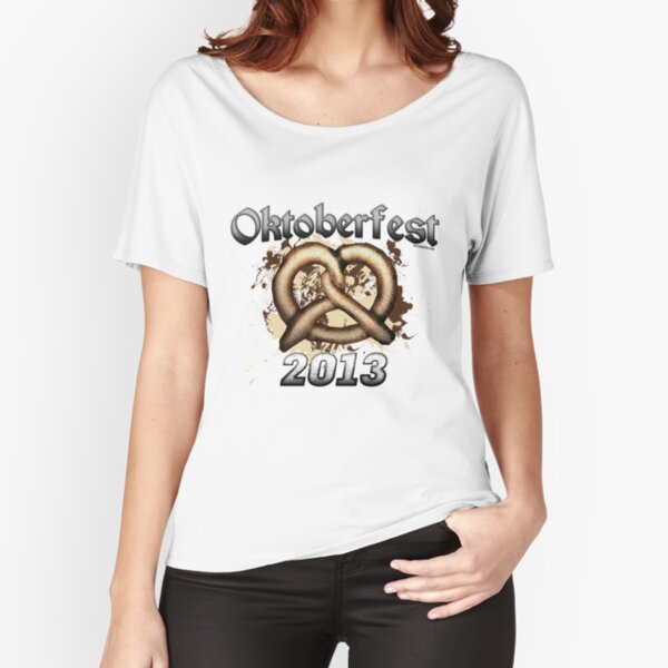 Oktoberfest Pretzel 2013 Relaxed Fit T-Shirt