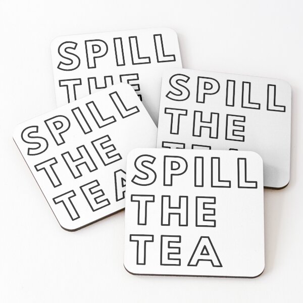 Item preview, Spill the Tea Black designed and sold by seesaw-clothing.