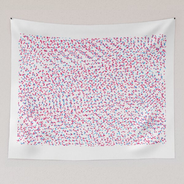 Item preview, Red and Blue Speckled Confetti Pattern designed and sold by kayleefisherr.