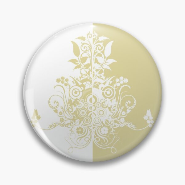 Item preview, Dual color white and gold swirly designed and sold by Anteia.
