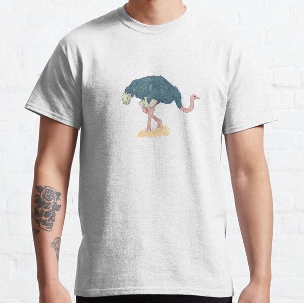 Elegant Ostrich Classic T-Shirt