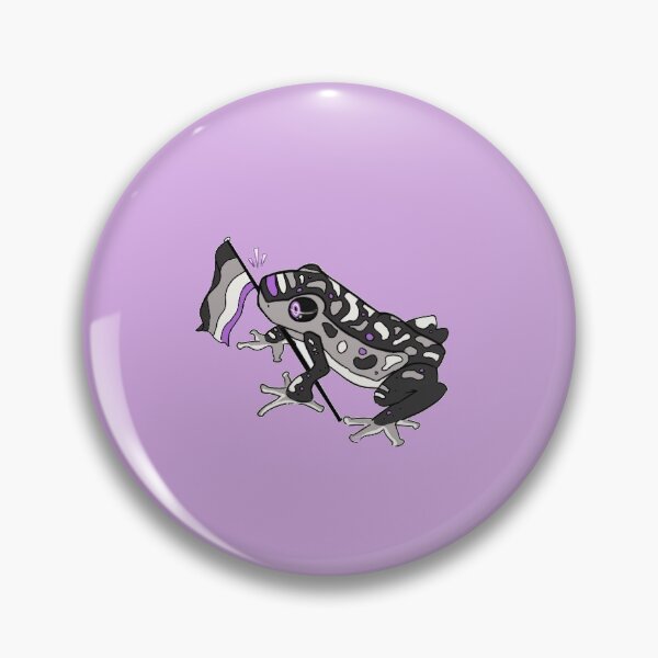 Item preview, Asexual Pride Frog designed and sold by AudgePodgeArt.