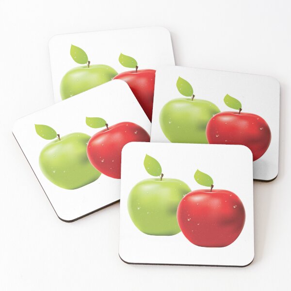Item preview, Green apple and red apple designed and sold by AnnArtshock.