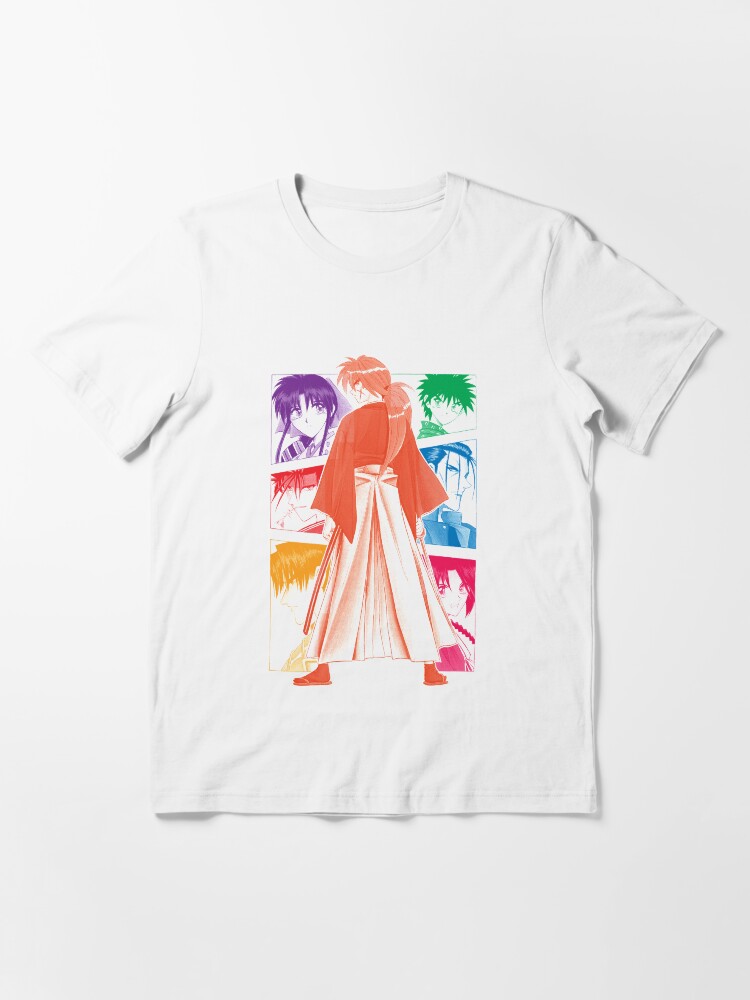 Rurouni Kenshin Tshirt - Aoshi Battousai Anime Poster Essential T-Shirt  for Sale by eckstromvan