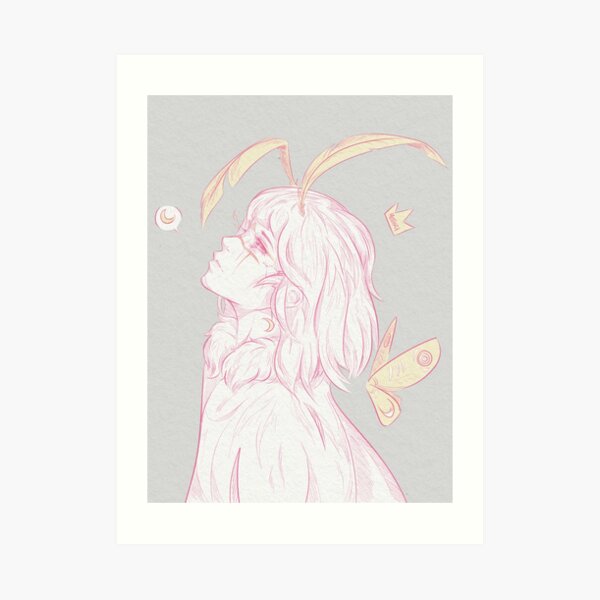 Mothra Gijinka Art Print