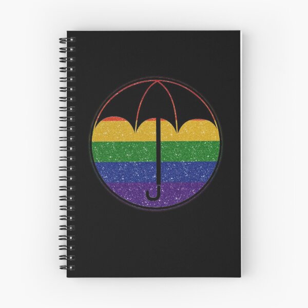 Item preview, The UMBRELLA ACADEMY pride flag tshirt , UMBRELLA ACADEMY LIGHT MOON Mask. designed and sold by Crime By Speech.