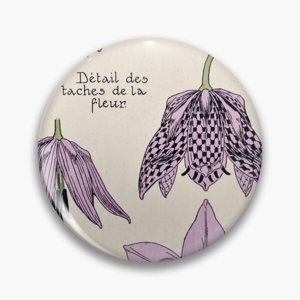 Item preview, Maurice Verneuil - Fritillaire - botanical poster designed and sold by DejaVuStudio.