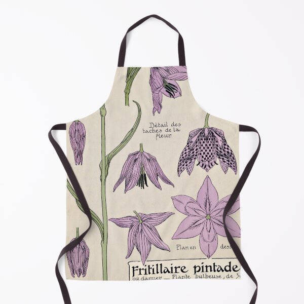 Item preview, Maurice Verneuil - Fritillaire - botanical poster designed and sold by DejaVuStudio.