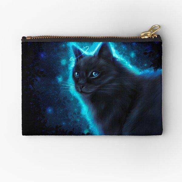 Crowfeather Zipper Pouch