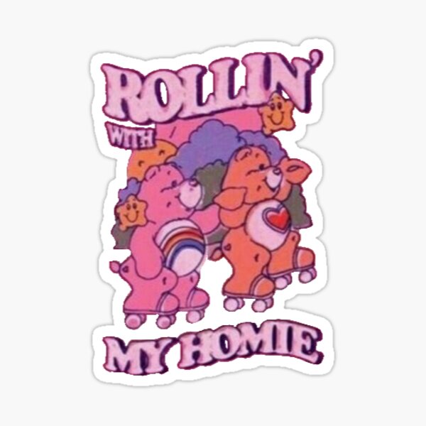Artikel-Vorschau von Rollen mit dem Homies-Aufkleber, designt und verkauft von StickerBoo6.
