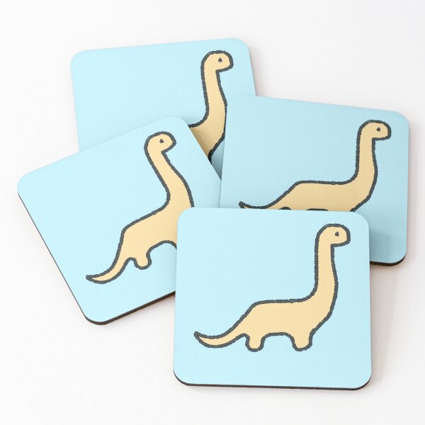 Item preview, Yellow Brontosaurus designed and sold by bassoongirl123.
