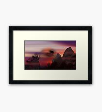©DigiArt Flying Framed Print