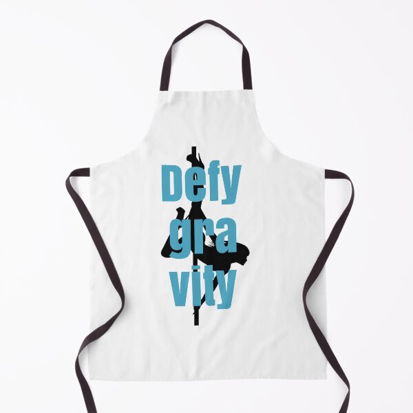 Item preview, Defy Gravity Pole Dancer Blue designed and sold by PoleUnicorn.