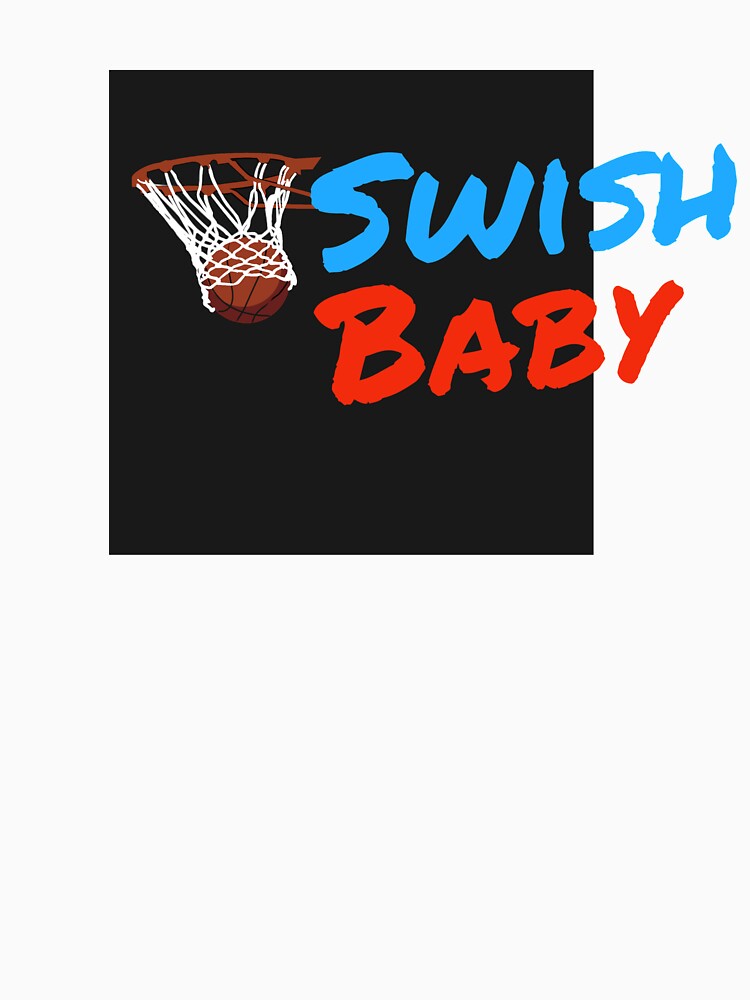 "Basketball Swish Baby Tee" Tshirt by curiouschimp Redbubble