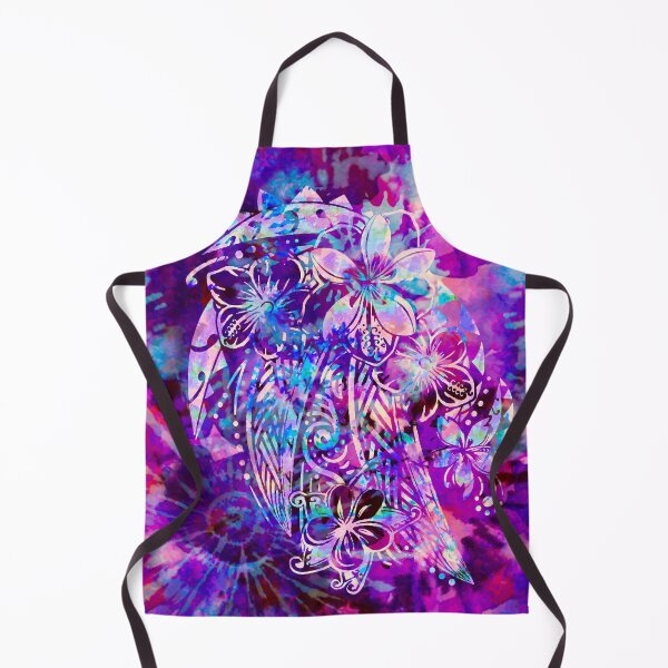 Item preview, Polynesian Tribal Blooms Tie Dye designed and sold by sunnthreads.