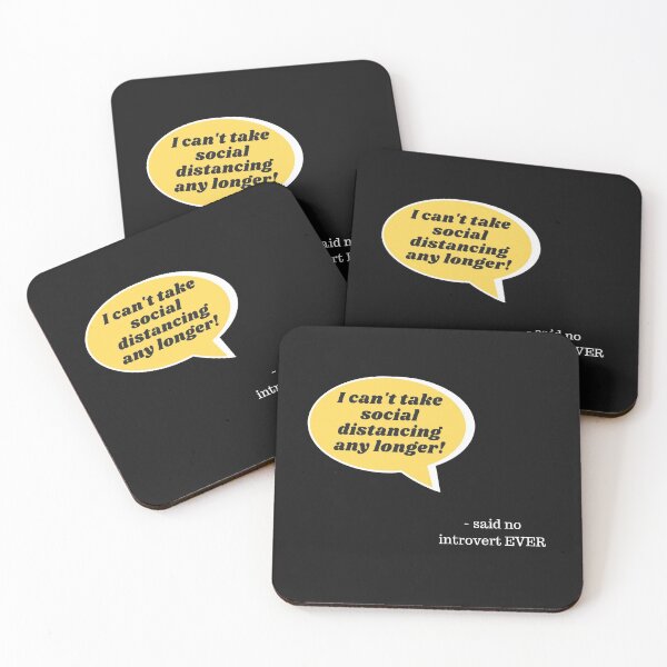 Item preview, Introvert's Love of Social Distancing designed and sold by TMIstories.
