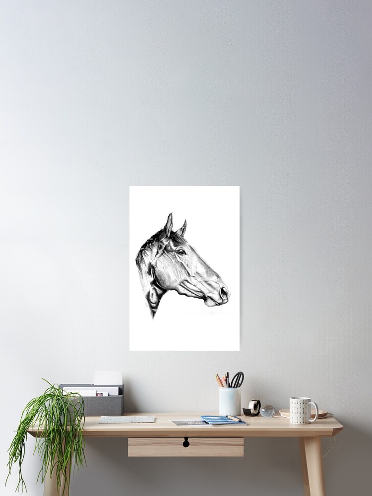 Thumbnail 2 of 3, Poster, Stallion designed and sold by KARLNASH.