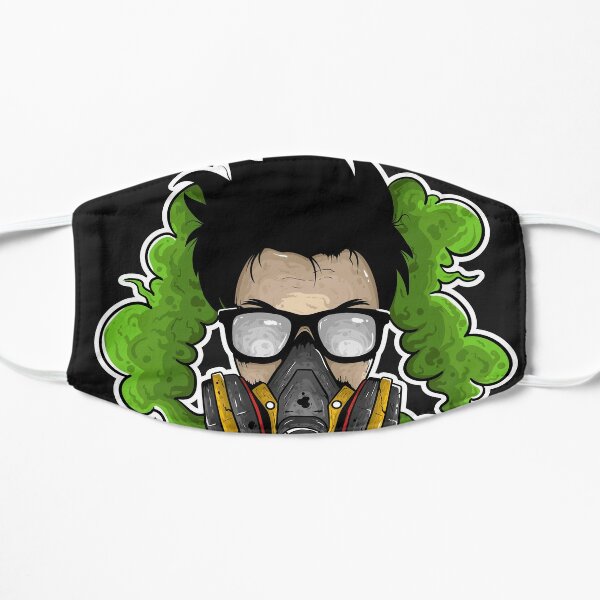 Gas Guy Face Masks Redbubble - black dual filter gasmask roblox