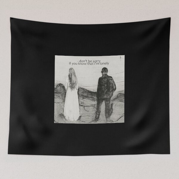 Item preview, two human beings. the lonely ones designed and sold by carmdoesart.